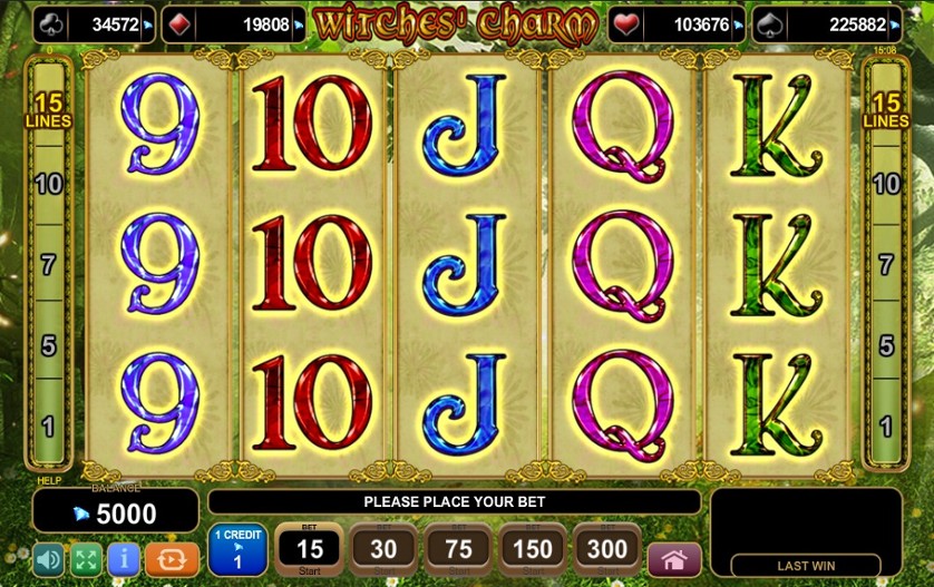 Charms And Witches No Download Free Play Slot