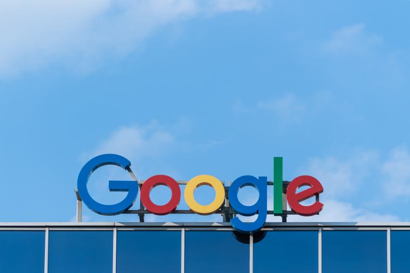 Google's company official logo.