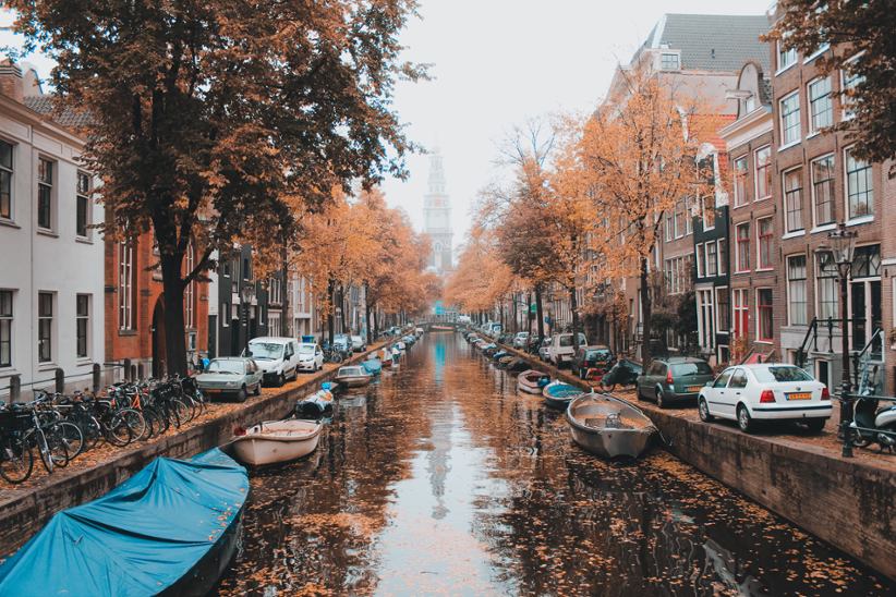 Netherlands, Amsterdam city.
