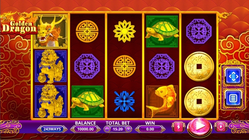 Lucky Fortune 3 Gets Hot FIRST SPIN ! Golden Dragon Slot MEGA WIN