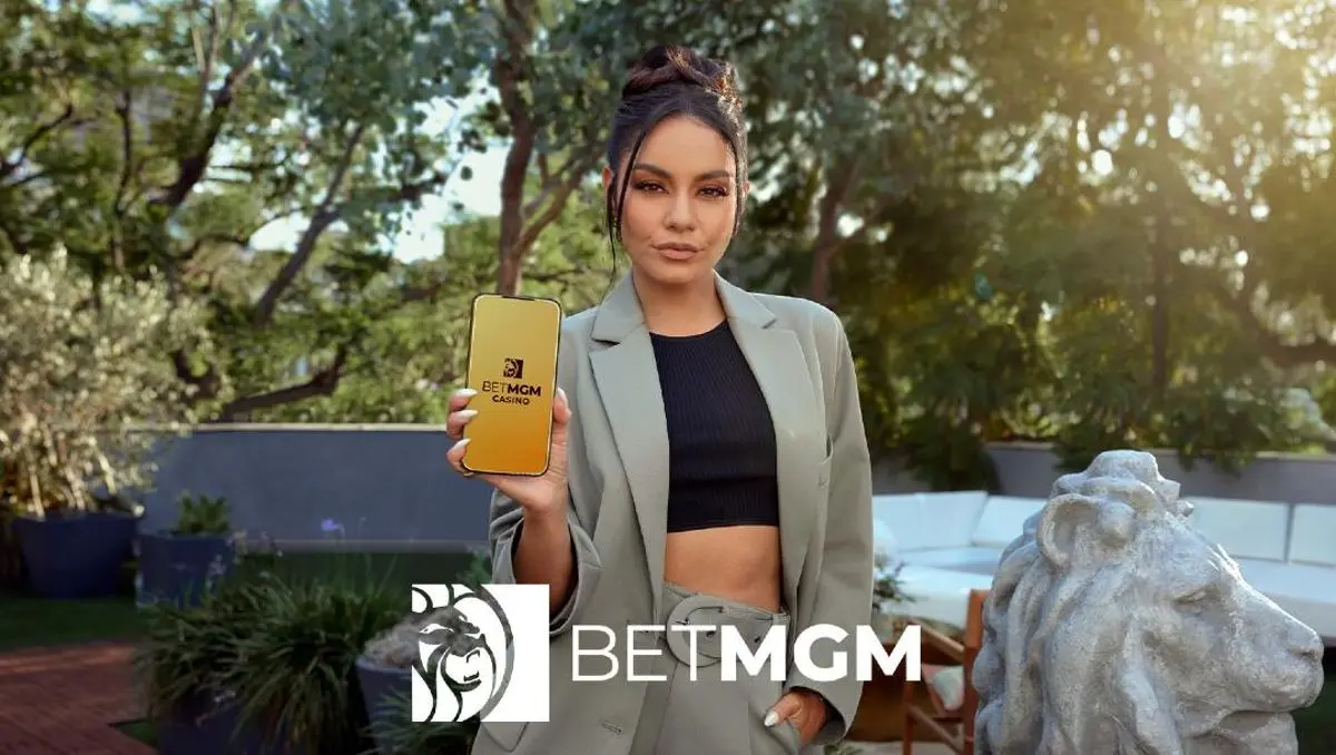 Vanessa Hudgens' BetMGM brand ambassador.