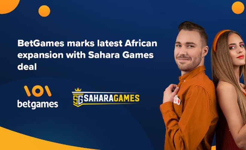 BetGames and Sahara Games partnership.