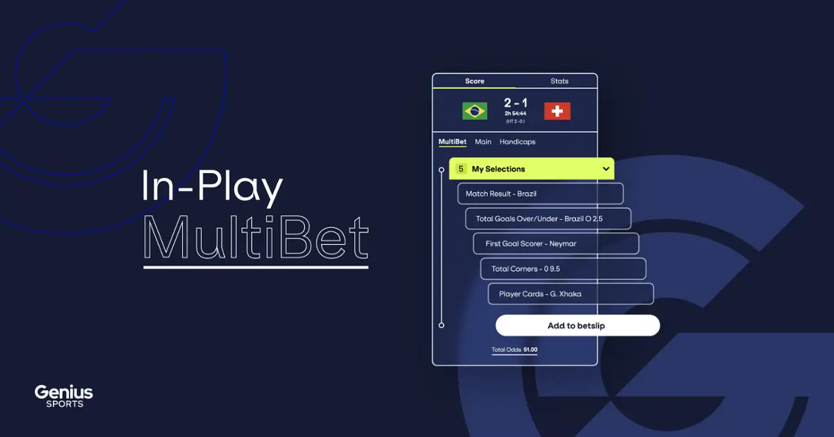 Genius Sports In-play MultiBet