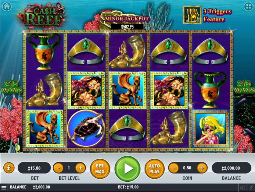 Cash Reef Free Play in Demo Mode