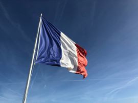 French flag.