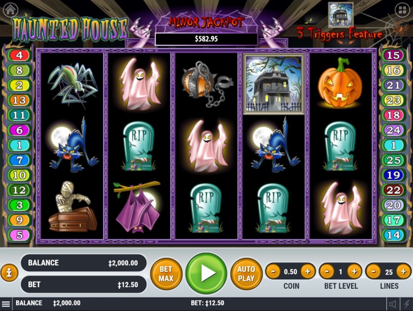 Ghost shock slot machine