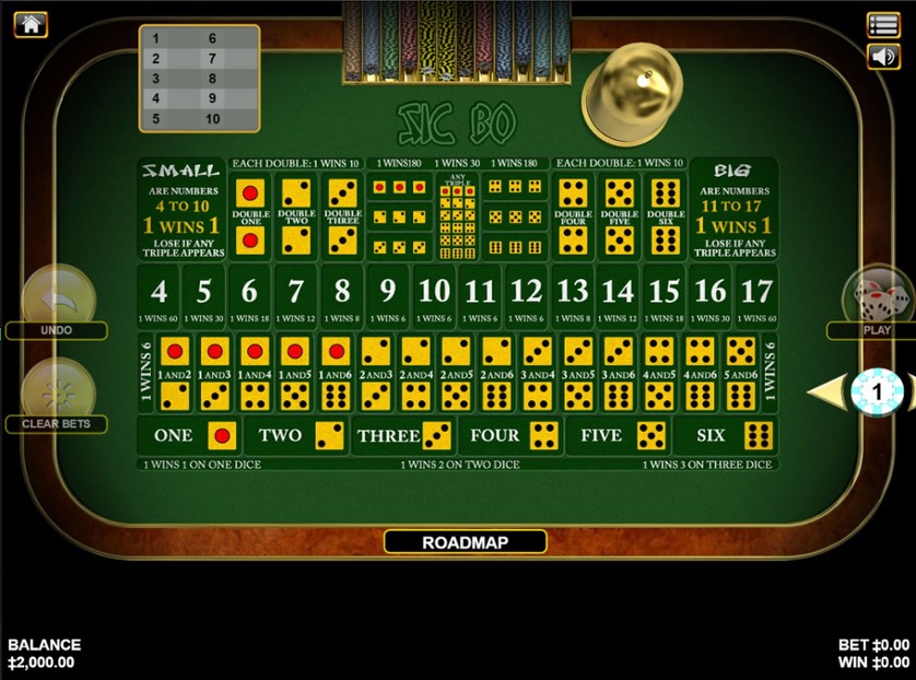 Online Casino Sic Bo Online Casino Sic Bo