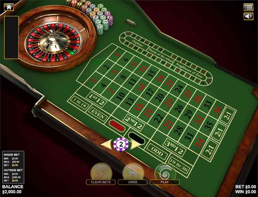 Roulette Free Play Demo