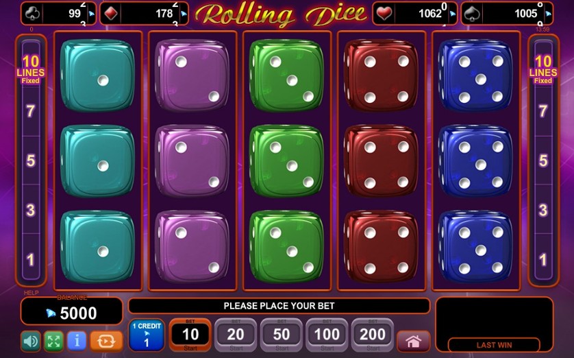 игровой автомат roll the dice