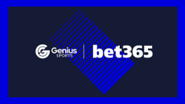 Genius Sports and Bet365 partnership.