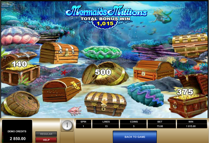 Mermaids Millions รีวิวเกม