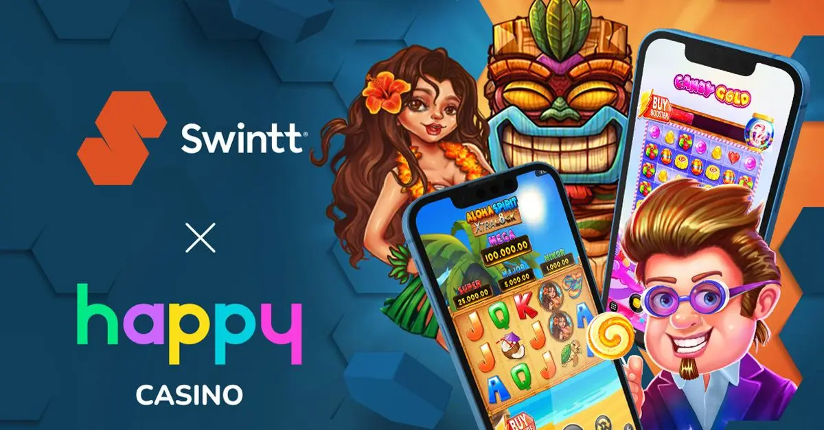 Swintt Casino and HappyCasino.