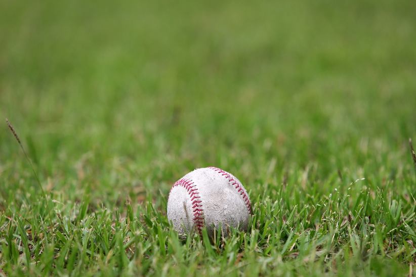 baseball-on-grass