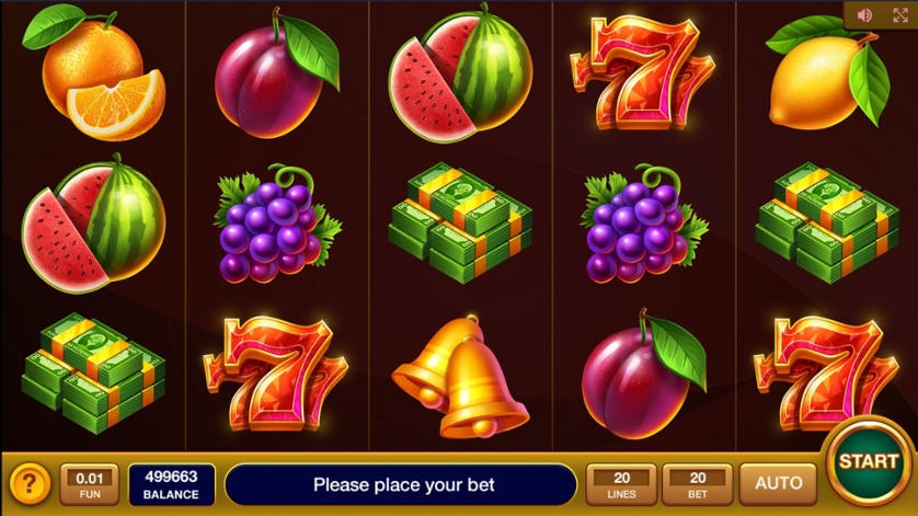 Jogue Fruit Bank Gratuitamente em Modo Demo