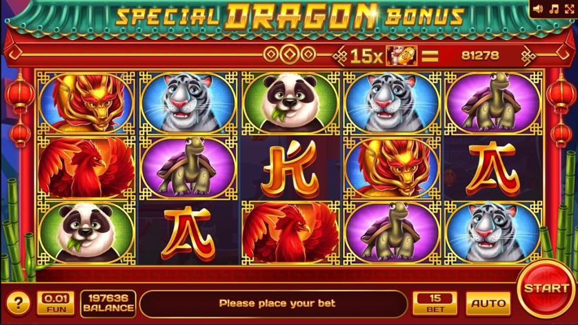 Jogar Special Dragon Bonus no modo demo