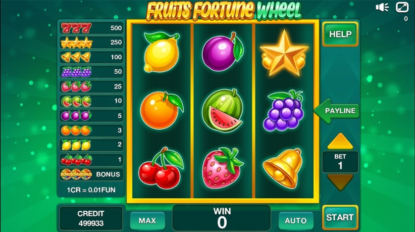 Fruits Circle Pull Tabs Slot - Play Online