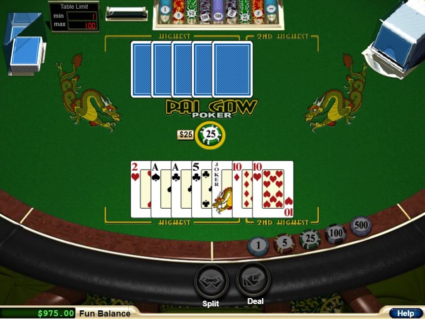 pai gow poker online free
