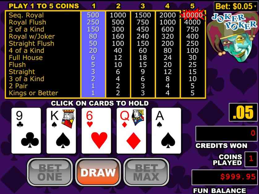 Jolly Joker Free Play Jolly Joker Free Play