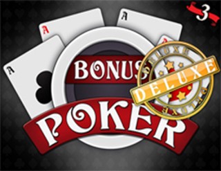 Bonus Poker Deluxe - 3 Hands
