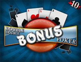 Double Double Bonus Poker - 10 Hands