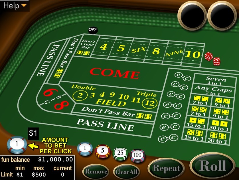 Craps Flash Game Craps Flash Game