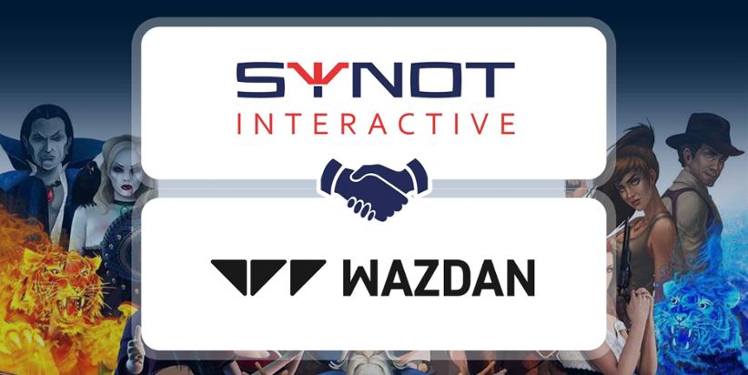 SYNOT Interactive and Wazdan partnership.