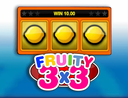 Fruity 3x3