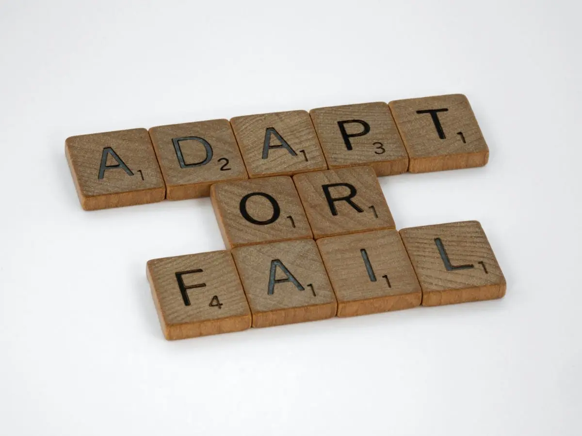 Adapt or fail image.