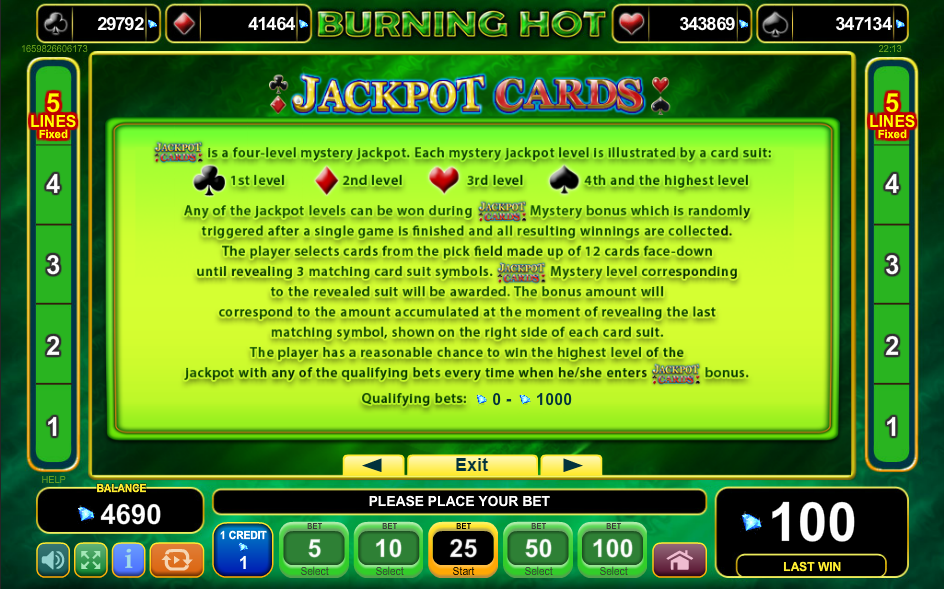 Burning Hot Demo Play Free Slot Game
