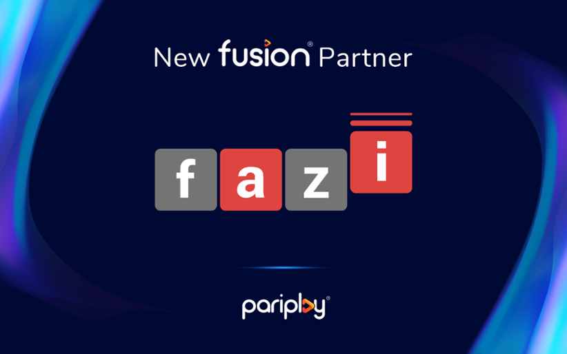 Fazi and Pariplay partnership.