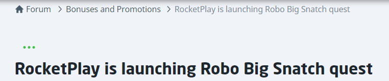 rocketplay casino online