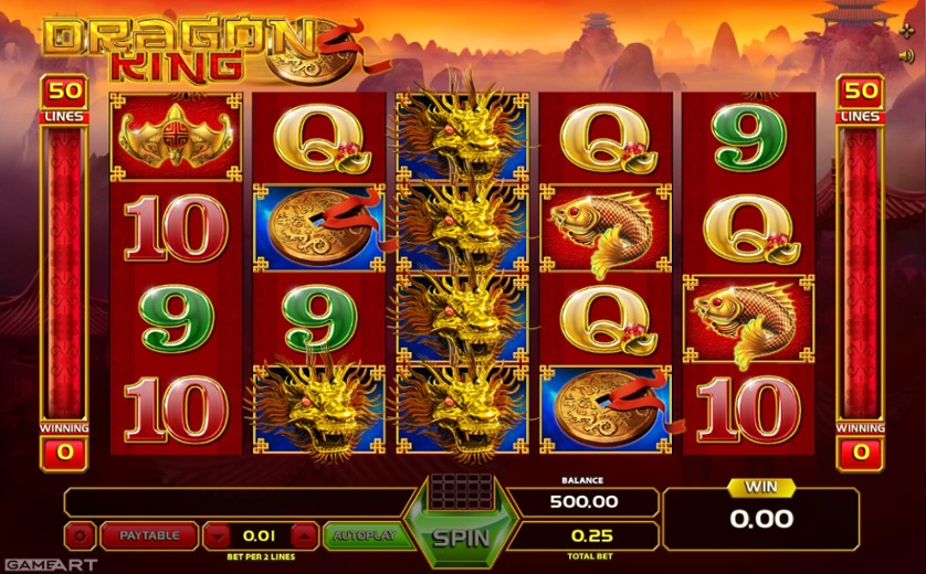 Dragon King Free Play In Demo Mode