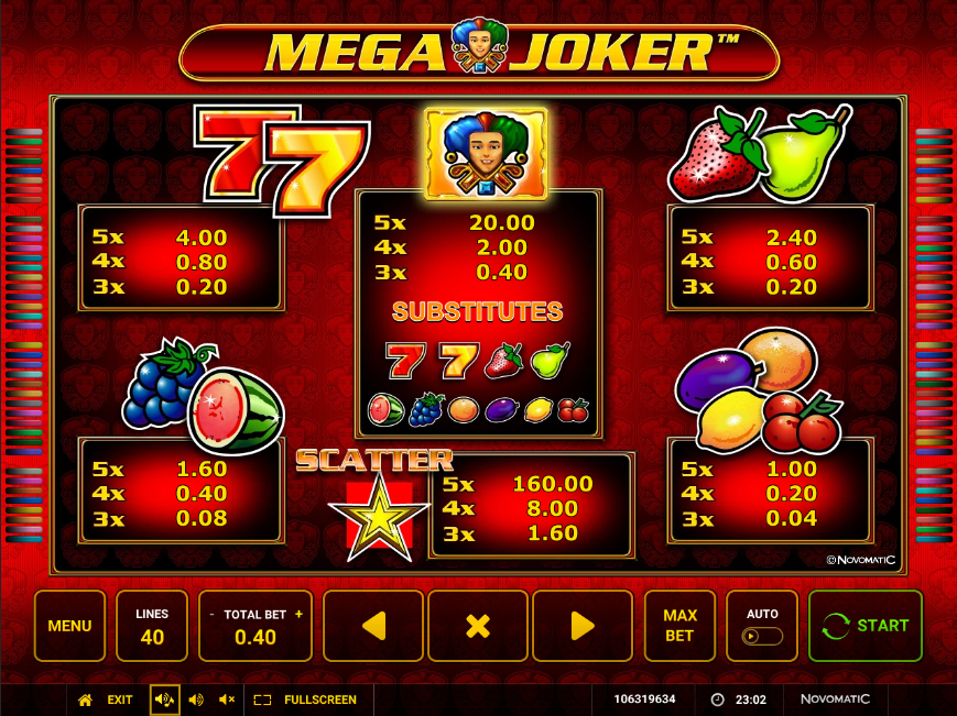 Mega joker play free play Mega joker play free play