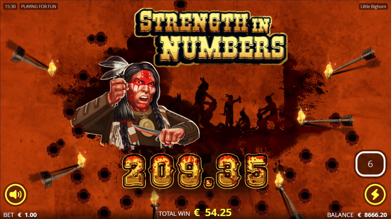 Little Bighorn slot big win