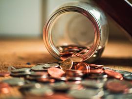 A jar of pounds.