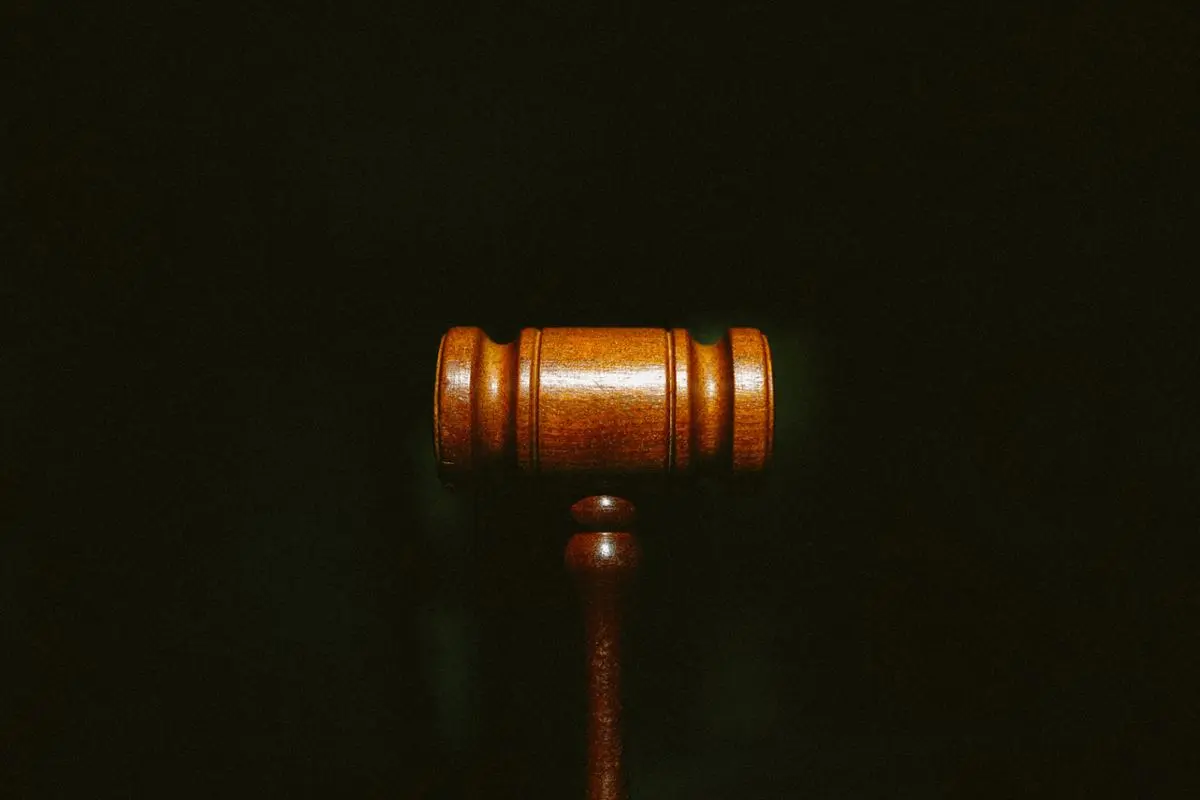 Judge's gavel.