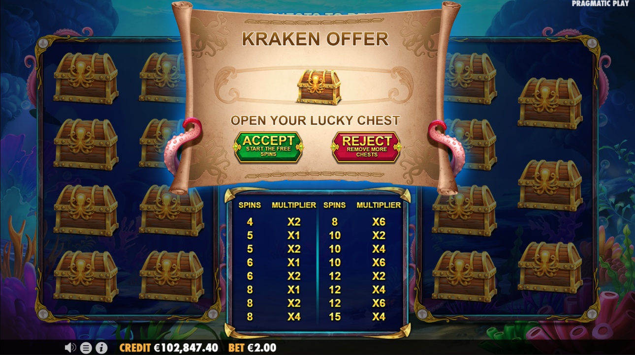 Release the Kraken 2 Demo Play Free Slot Game