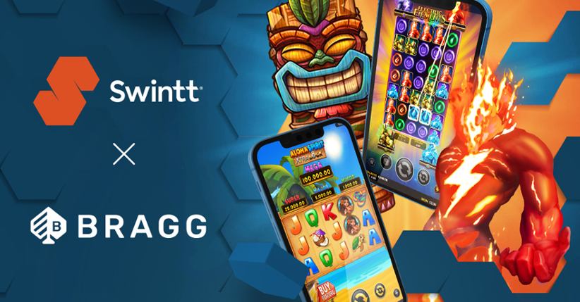 Bragg Gaming and Swintt Partnership.