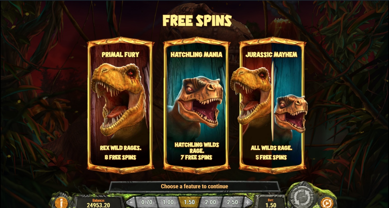 Raging Rex 2, jogue online no PokerStars Casino