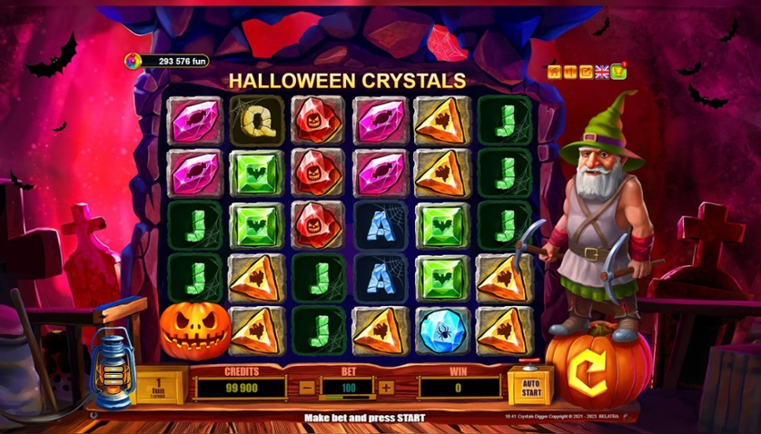 Halloween Crystals Demo Play Free Slot Game