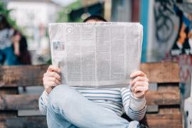Newspaper main media.