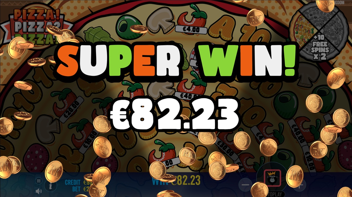 Pizza Pizza Pizza slot big win
