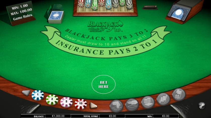 Atlantic City Blackjack at PokerStars Casino