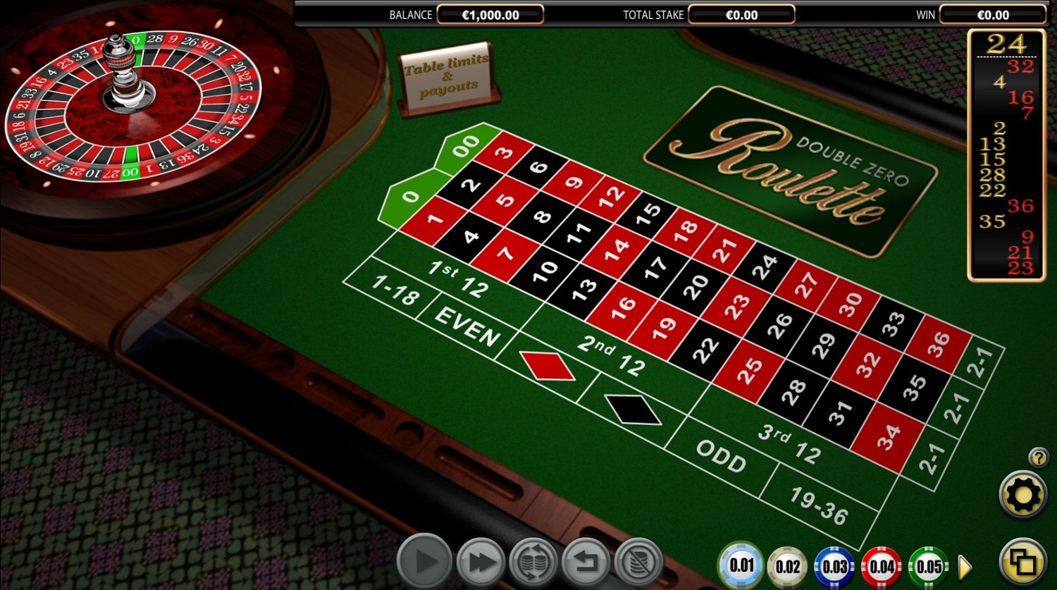 what the green double zero on roulette