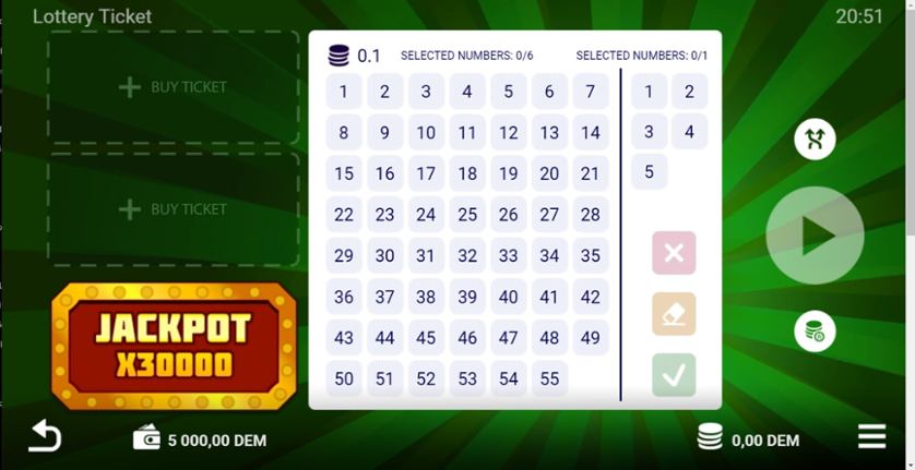 Lottery Ticket Demo Play Free Casino Game
