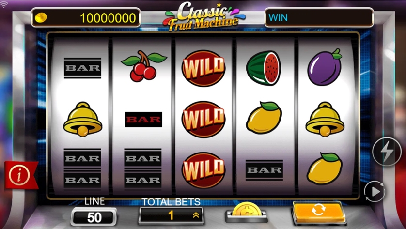 Classic Fruit Machine Free Play in Demo Mode