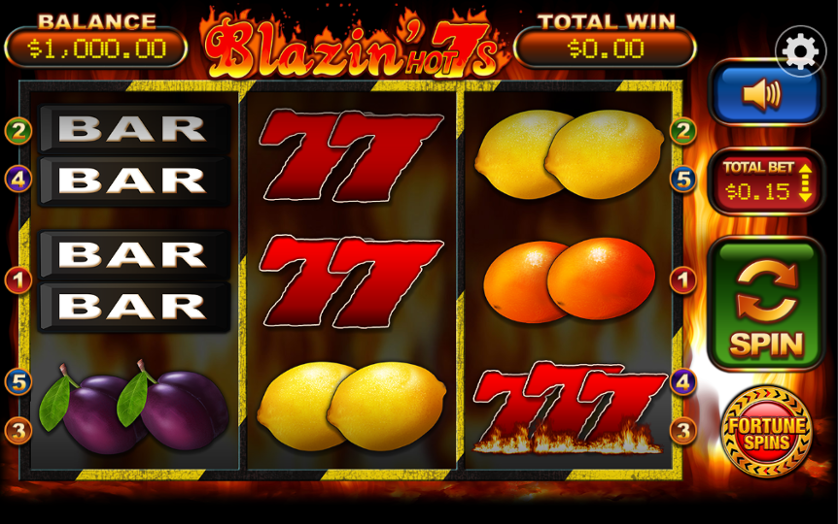 Blazing 7s free slots no download Blazing 7s free slots no download