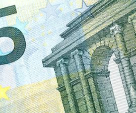 A Euro bill.