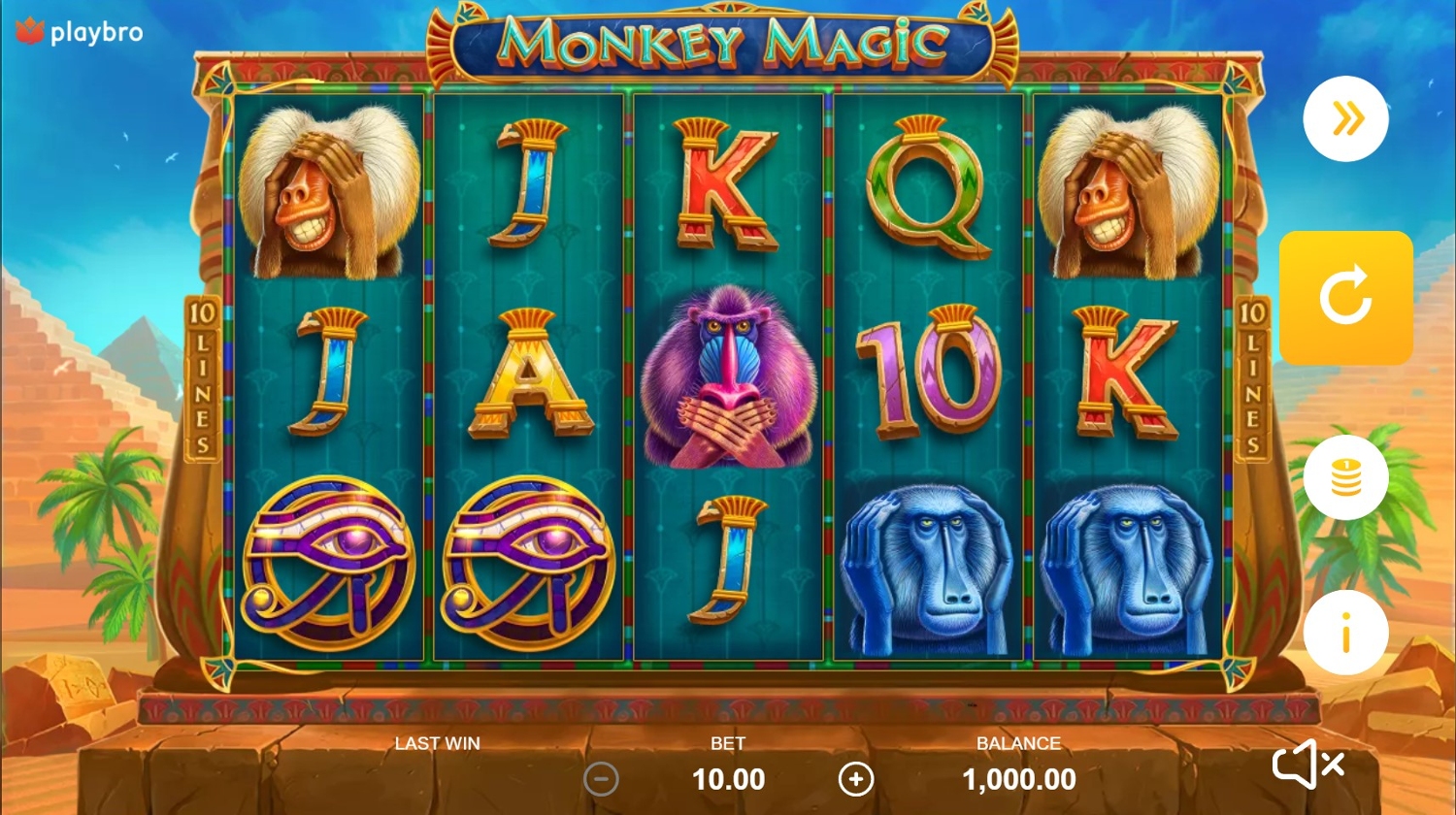 Monkey Magic Free Play in Demo Mode