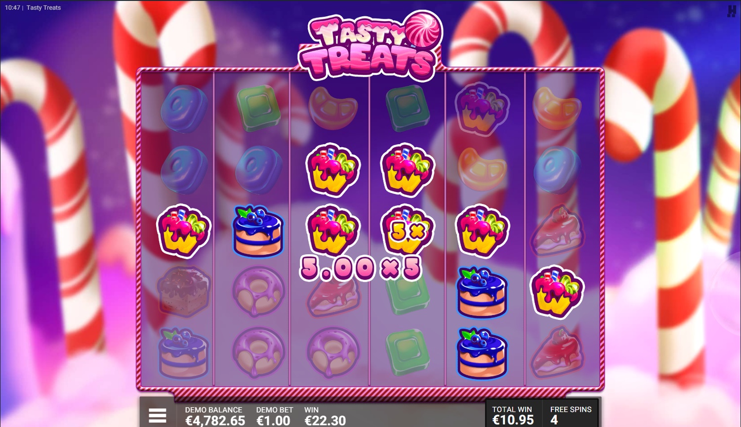 Tasty Treats Demo Play Free Slot Game